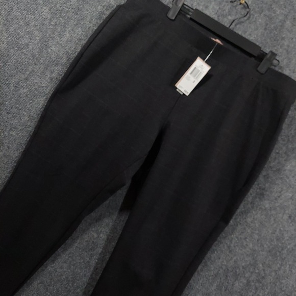 Philosophy Pants - Philosophy Republic Clothing Jegging Pants Womens 2X Gray‎ Plaid Pull On Stretch